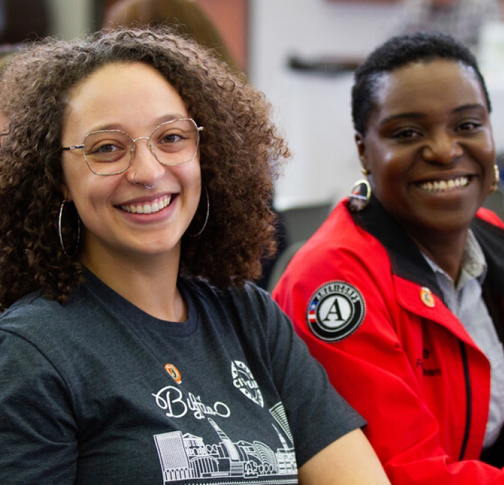 Two Buffalo State students
